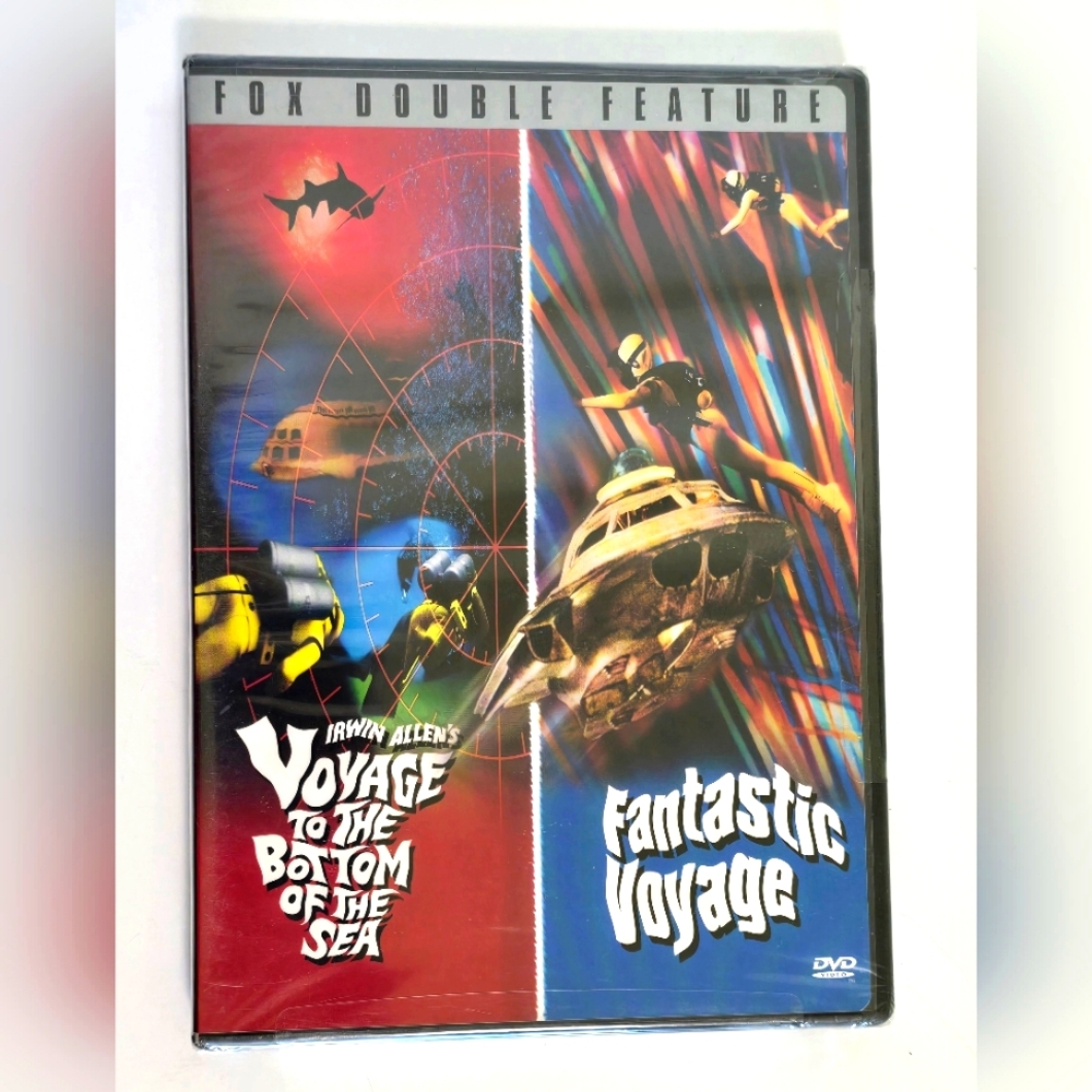 Voyage to the Bottom of the Sea/Fantastic Voyage DVD. Factory sealed.